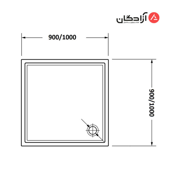 زیردوشی سای تک مدل آبشار ۱