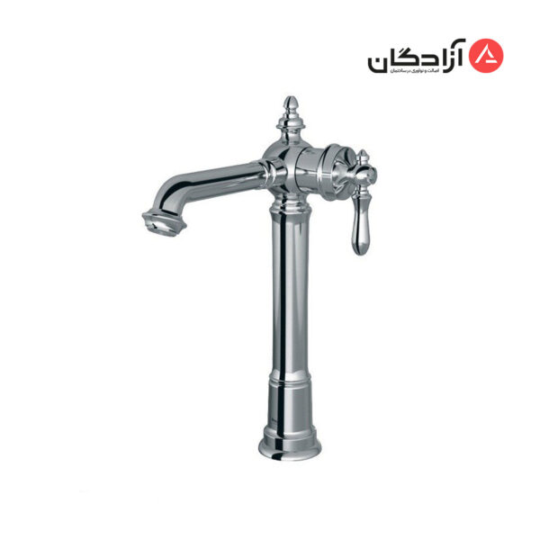 شیر روشویی پایه بلند شودر مدل بیزانس-3