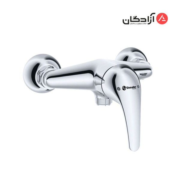 شیر توالت شودر مدل اطلس-کروم