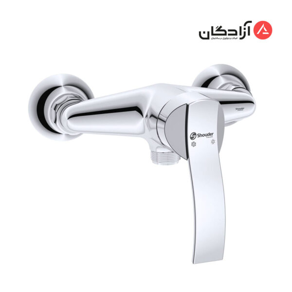 شیر توالت شودر مدل اپال-کروم
