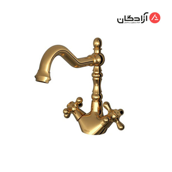 شیر روشویی ثابت شودر مدل باروک پلاس