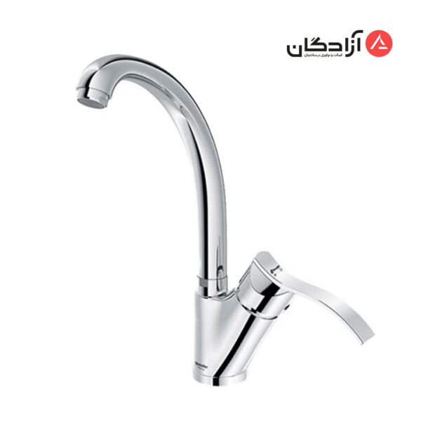شیر ظرفشویی شودر مدل اپال-کروم