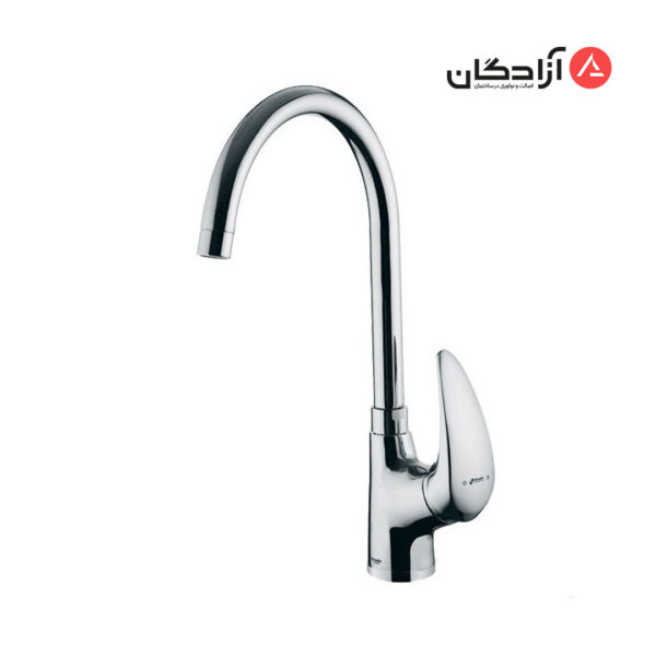 شیر ظرفشویی شودر مدل سنیور-کروم