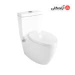 توالت فرنگی شیر و بیده دار چینی کرد مدل آنتوریوم-1