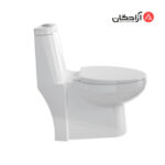 توالت فرنگی چینی کرد مدل طاووس-3