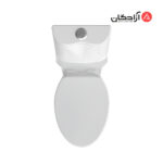 توالت فرنگی چینی کرد مدل طاووس-4