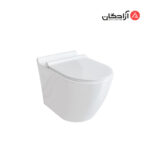 توالت فرنگی وال هنگ چینی کرد مدل کانسپت-1