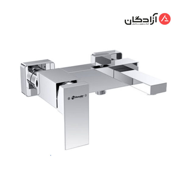 شیر حمام شودر مدل اروپا-کروم
