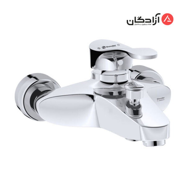 شیر حمام شودر مدل لرد-کروم