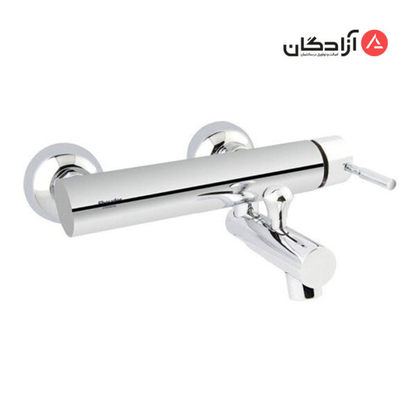 شیر حمام شودر مدل مارینو-کروم