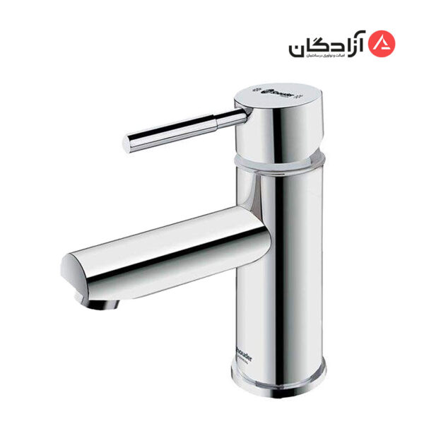 شیر روشویی ثابت شودر مدل موناکوپلاس-کروم