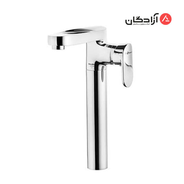 شیر روشویی پایه بلند شودر مدل اسمارت-کروم