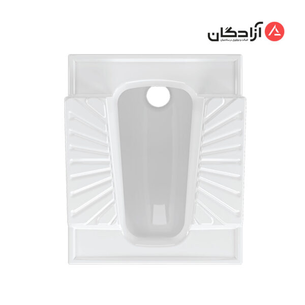 توالت ایرانی چینی کرد مدل اریکا طبی نیم گود-1