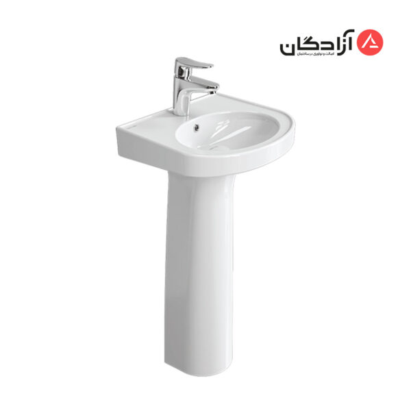 روشویی پایه دار چینی کرد مدل لاندیس-1