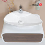 روشویی روکابینتی چینی کرد مدل لیندا 65-6