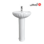 روشویی پایه دار چینی کرد مدل مونیکا 50-2
