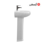 روشویی پایه دار چینی کرد مدل مونیکا 50-3