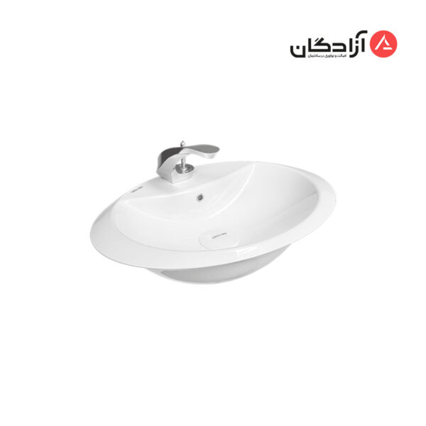 روشویی روکابینتی چینی کرد مدل ورونیکا 60-1