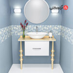 روشویی روکابینتی چینی کرد مدل ورونیکا 60-5