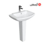 روشویی پایه دار چینی کرد مدل ویولا 60-1