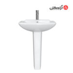 روشویی پایه دار چینی کرد مدل ویولا 60-2