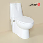 توالت فرنگی بیده دار چینی کرد مدل طاووس6