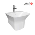 روشویی دیواری چینی کرد مدل آرتا-1