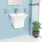 روشویی دیواری چینی کرد مدل آرتا-5