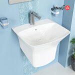 روشویی دیواری چینی کرد مدل آرتا-6