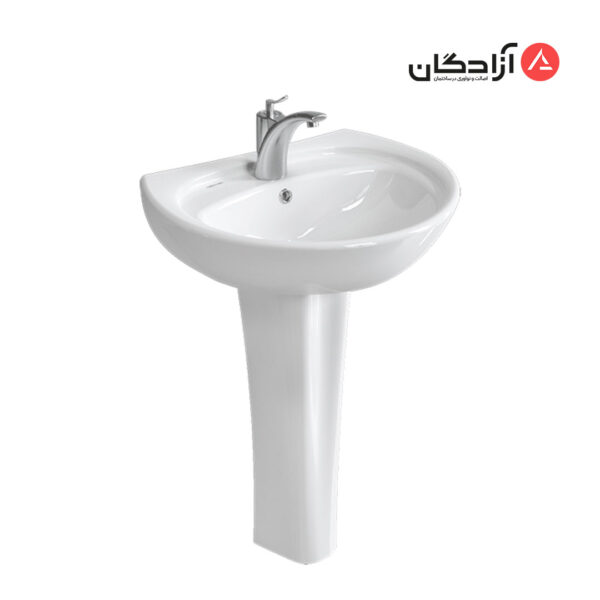 روشویی پایه دار چینی کرد مدل آرین 57-1
