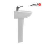 روشویی پایه دار چینی کرد مدل آرین 57-3