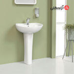 روشویی پایه دار چینی کرد مدل آرین 57-5
