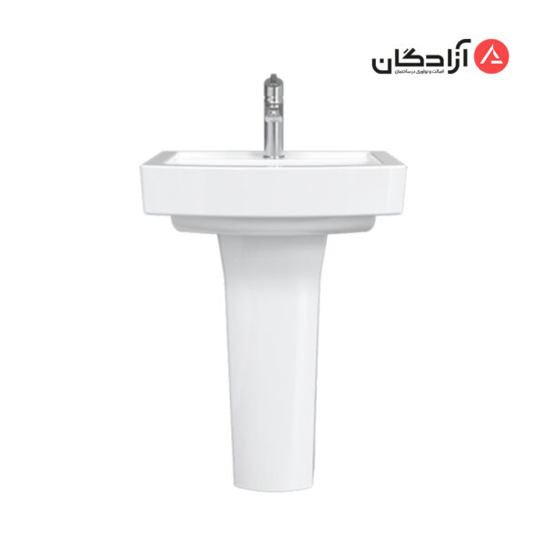 روشویی پایه دار چینی کرد مدل دافنه-2