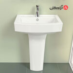 روشویی پایه دار چینی کرد مدل دافنه-6