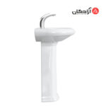 روشویی پایه دار چینی کرد مدل ژاسمین-3