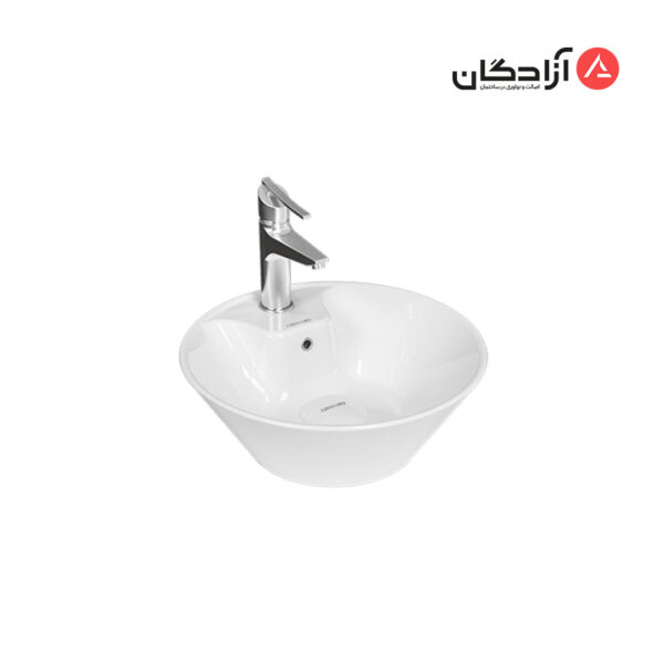 روشویی روکابینتی چینی کرد مدل صدف 42-1