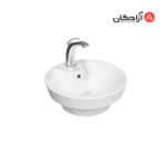 روشویی روکابینتی چینی کرد مدل صدف 42 دور استایل-1