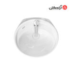 روشویی دیواری چینی کرد مدل فلوریا-4