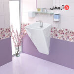 روشویی دیواری چینی کرد مدل ورونیا-5