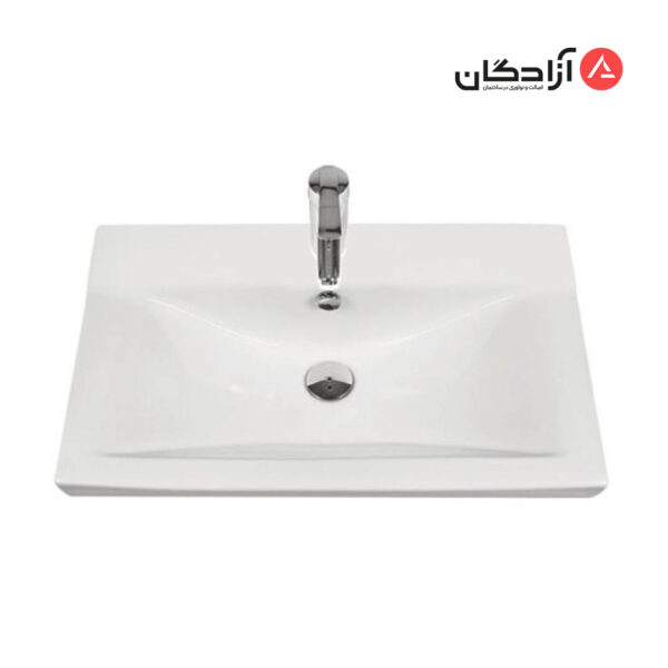 روشویی روکابینتی مروارید مدل کرون 67-1