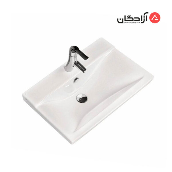 روشویی روکابینتی مروارید مدل کرون 67