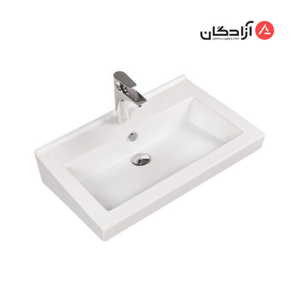 روشویی روکابینتی مروارید مدل سیلویا 71