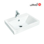 روشویی روکابینتی مروارید مدل ولگا 55