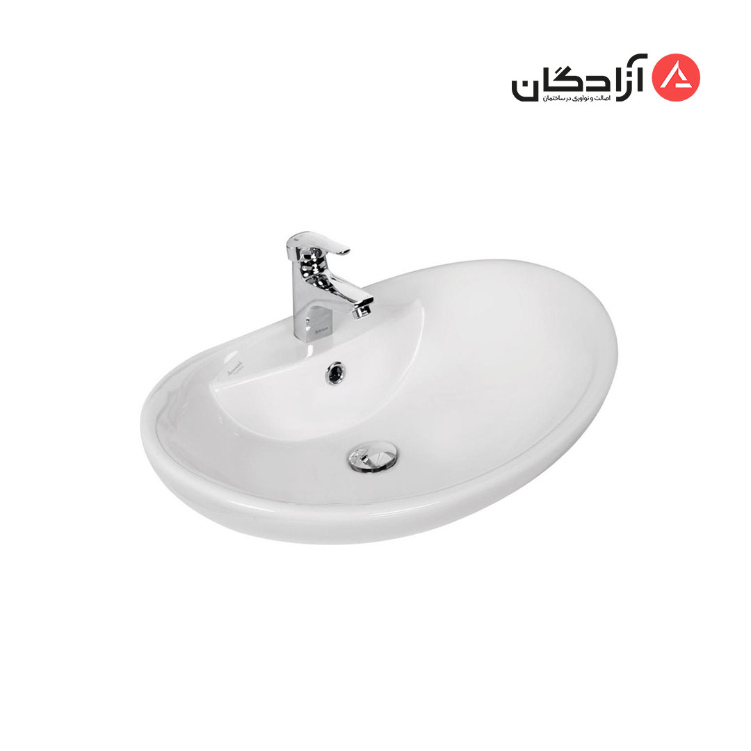 Morvarid-counter-basin-model-classic-65 روشویی روسنگی مروارید مدل کلاسیک 65