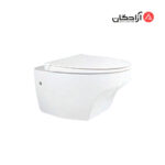 توالت فرنگی وال هنگ مروارید مدل مگا