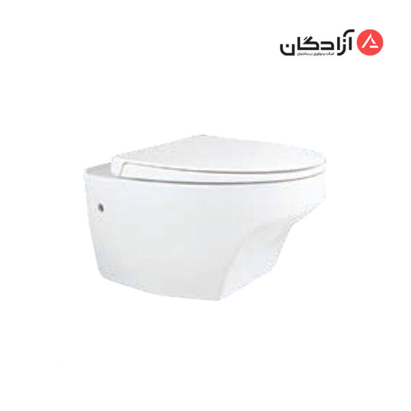 توالت فرنگی وال هنگ مروارید مدل مگا