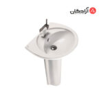 روشویی پایه دار مروارید مدل دیاموند 50
