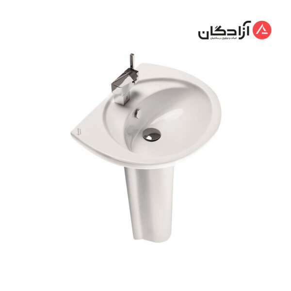 روشویی پایه دار مروارید مدل دیاموند 50