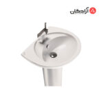 روشویی پایه دار مروارید مدل دیاموند 50