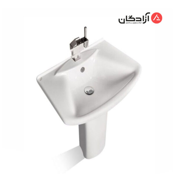 روشویی پایه دار مروارید مدل الگانت 54